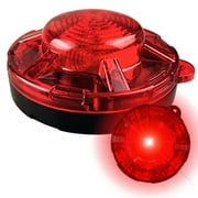 ROAD GENIE 15 LED Emergency Beacon & Strobe Light Dual Mode 4 10.2 cm Diameter 1.6 4.1 cm Height Water-Resistant Magnetic Base