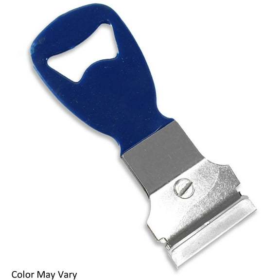 ROAD GENIE Mini Pocket Ice Scraper | Pack of 2 | Sharp Blade for Snow & Frost | Compact Size for Glove Compartment & Pockets | Ergonomic Grip | Replaceable Blade for Renewed Performance