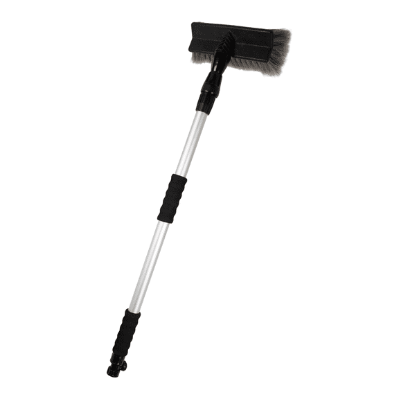 Road Reserve RV Flow Thru Brush - Extendable Up To 63 Inches, Aluminum Pole