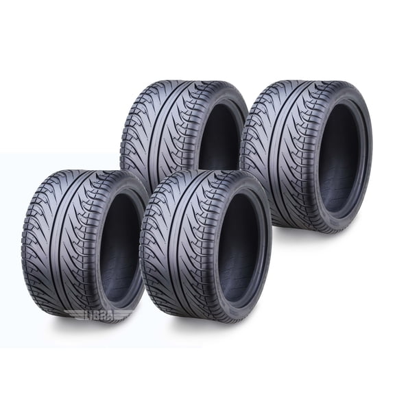 ROADGUIDER 215/35-14 Golf Cart ATV Tires 4 Ply 215/35x14 -Set 4 -14042