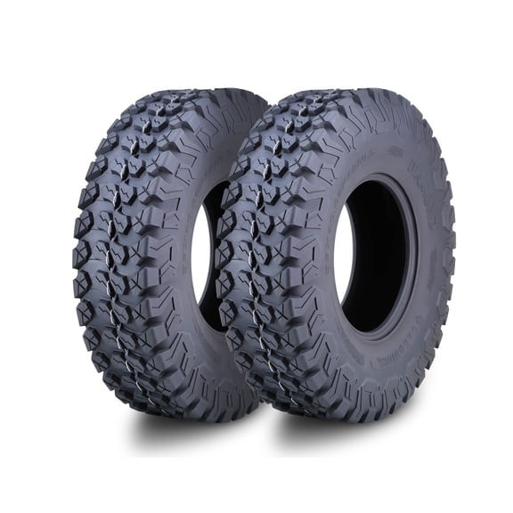 ROADGUIDER Diamond Heavy Duty UTV ATV Tire 32x10R14 10-Ply Radial All Terrain Off Road 10434, Set 2