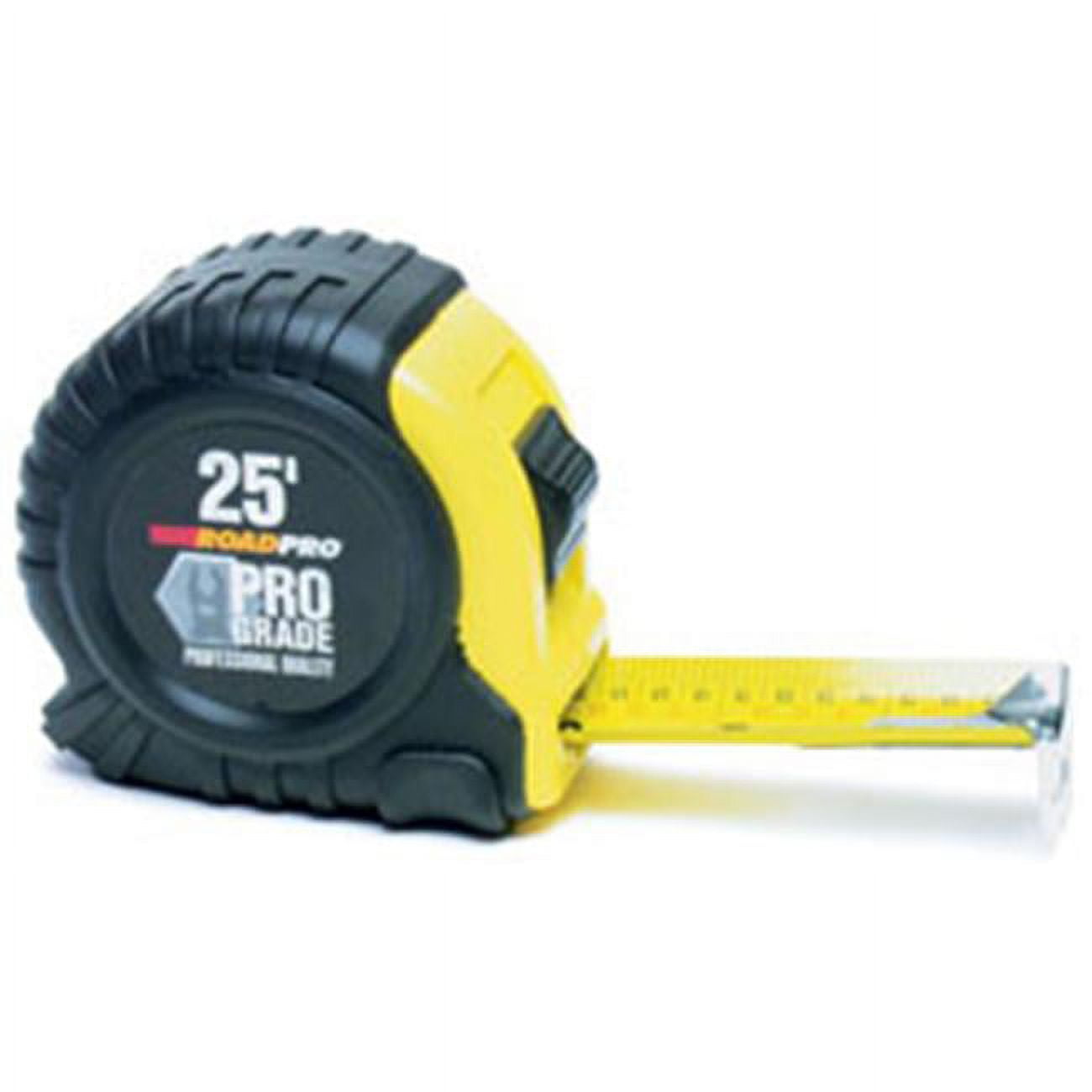 6 - 2pck ROADPRO 25' TAPE MEASURE with BONUS 6' small tape measure