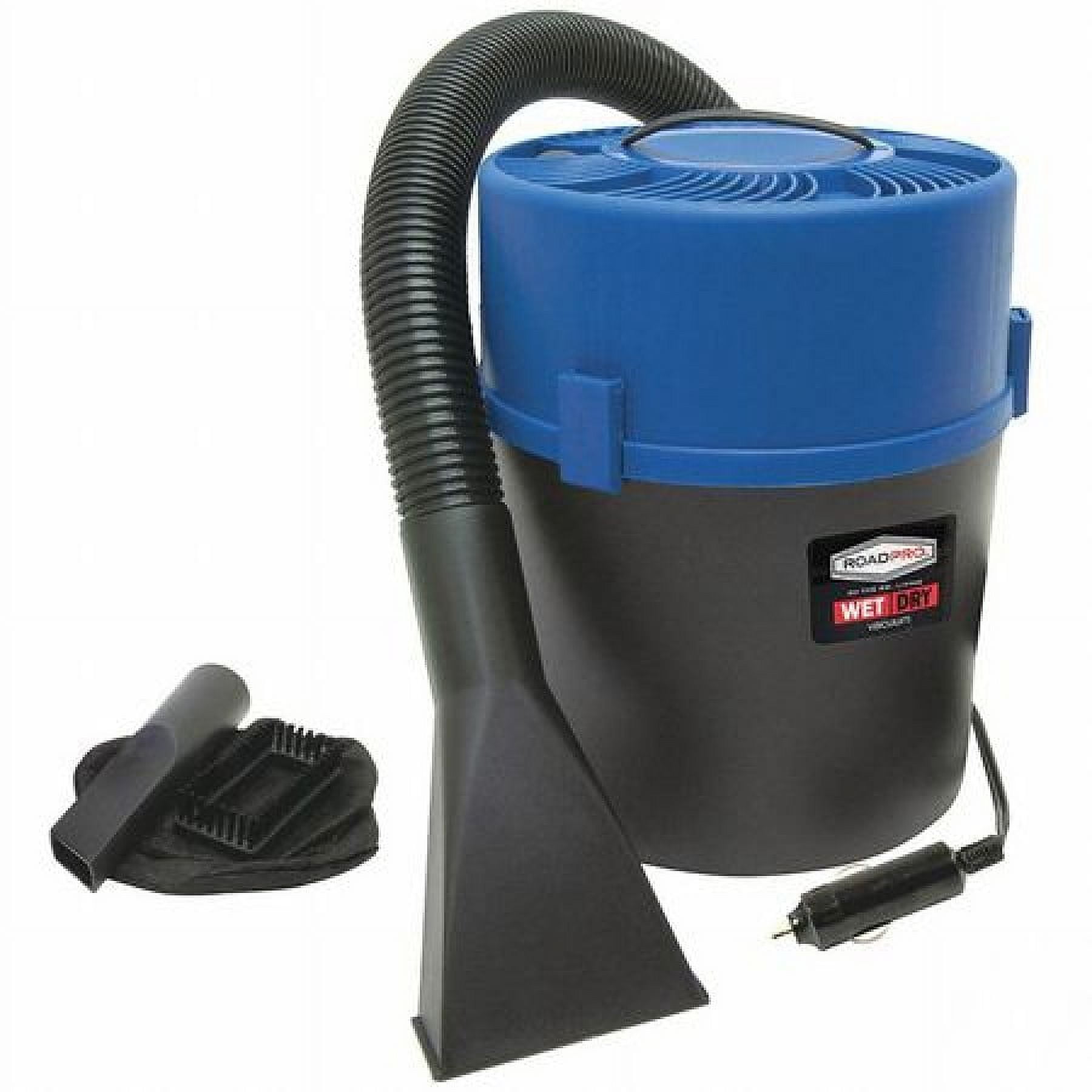 ROADPRO RPSC807 Car Vacuum,Wet/Dry,1 gal. Cap.