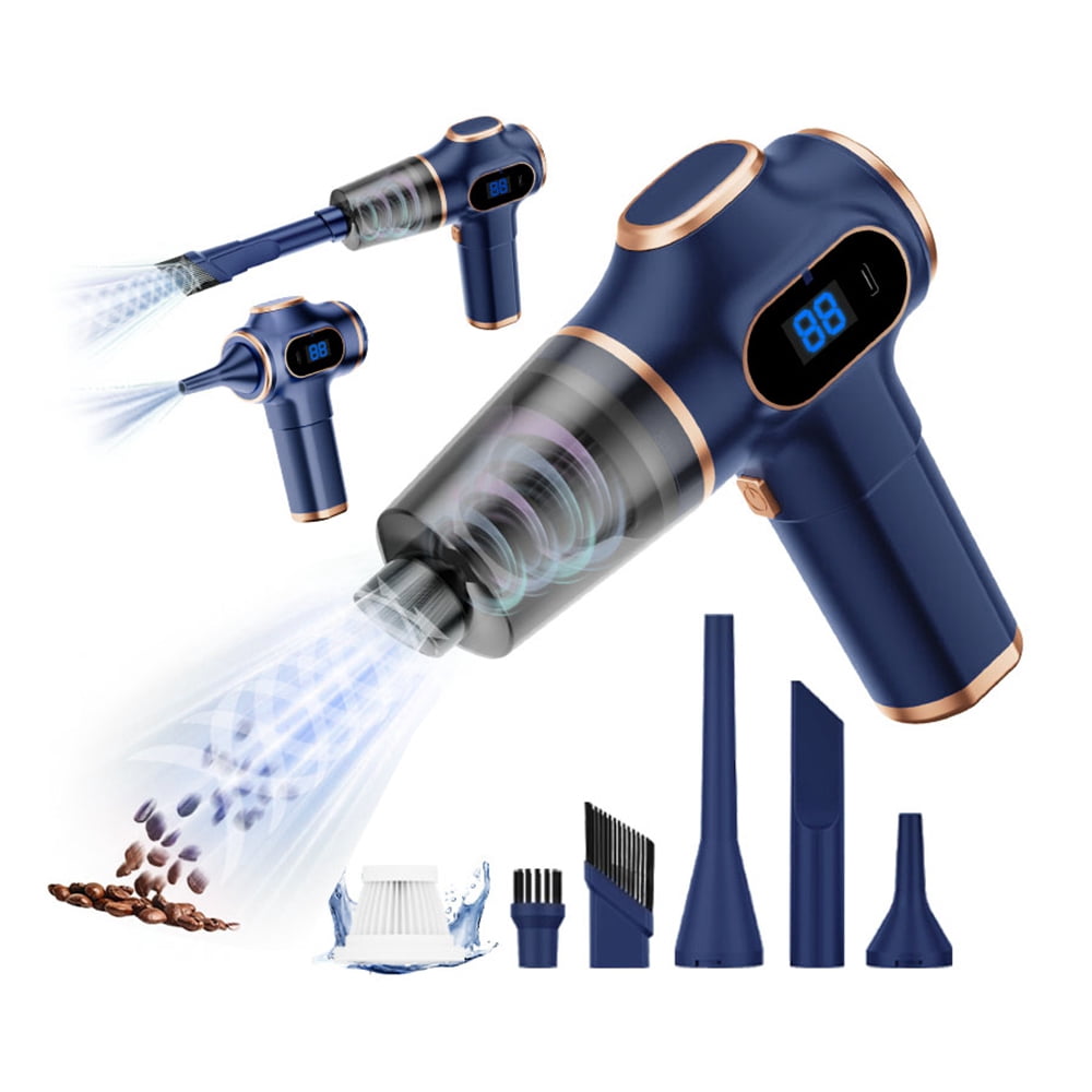 ROADSUN Handheld Vacuum Cleaner, Portable Cordless Car Vacuum with LED Light, 20000Pa Strong Suction 3-in-1 Vacuum Duster Blower for Car Home Office