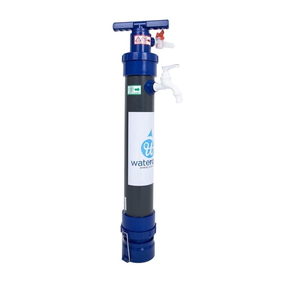Wateroam ROAMfilter Plus Portable Water Filter System Purifier Pump with Inline Capability, Long Lifespan, No Electricity Required