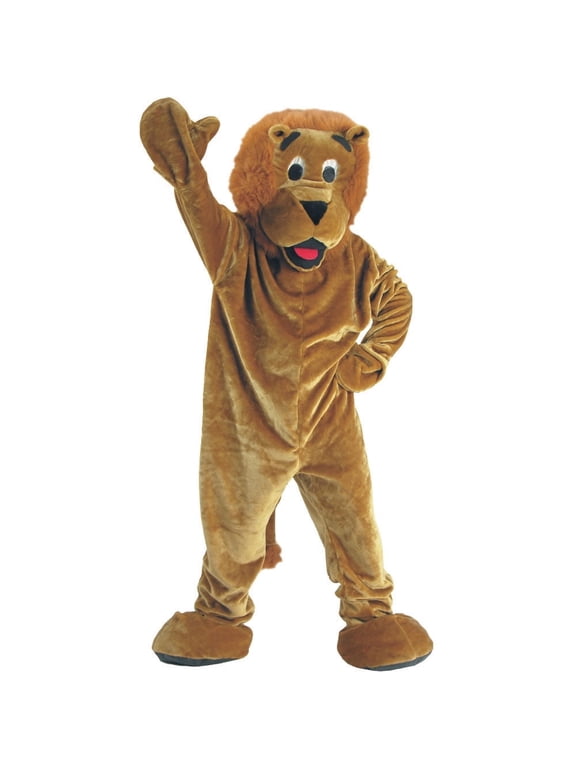 Lion Mascot Costume for Adults and Teens - Plush Lion Costume Set - Adults (One Size)