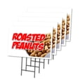 thumbnail image 1 of ROASTED PEANUTS 5 Pack Of 18" x 24" Yard Sign & Stake | Advertise Your Business | Stake Included Image On Front Only | Made in The USA, 1 of 3
