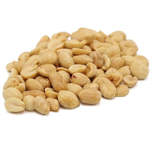 C.J. Dannemiller Roasted Peanuts, Unsalted, Shelled, J Runner, Bulk 10 Pound Box, Blanched Peanuts Great For Snacking, Trail Mix, Cooking