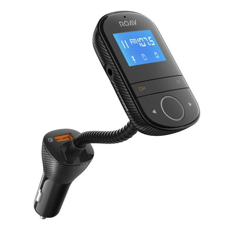 Anker ROAV - SmartCharge F3 FM Transmitter - Black