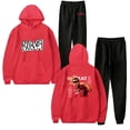 thumbnail image 1 of ROB49  Hoodie Suit  HipHop Style Pullover Pants Suit Fashion Two Piece Suit, 1 of 2