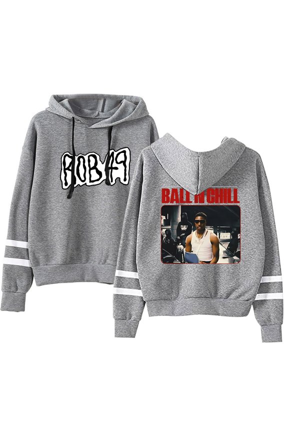 ROB49 Rapper Merch Ball N Chill Album Men/Women Hooded Sweet Streetwear Hooded Long Sleeve