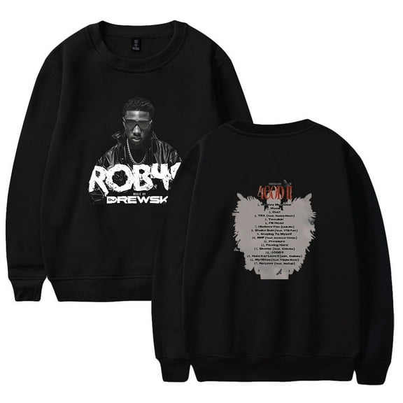 ROB49  Sweatshirt Hip Hop Man/Woman Sweatshirt Long-Sleeved Pullover