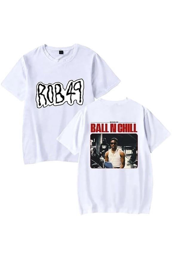 ROB49 Tour T-shirt Merch Women Men Casual Streetwear Printed Cool Summer Tops Tee