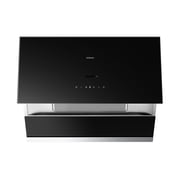 ROBAM Under Cabinet or Wall Mount Kitchen Range Hood 30 R-Max3 Black, 1200CFM Auto-Adjust Speed Control with LED Lights Vent Hood, Fingerprint Resistance and R-Link Tech