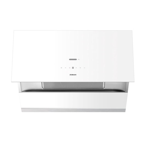 ROBAM Under Cabinet or Wall Mount Kitchen Range Hood 36" R-Max3 White, 1400CFM Auto-Adjust Speed Control with LED Lights Vent Hood, Fingerprint Resistance and R-Link Tech