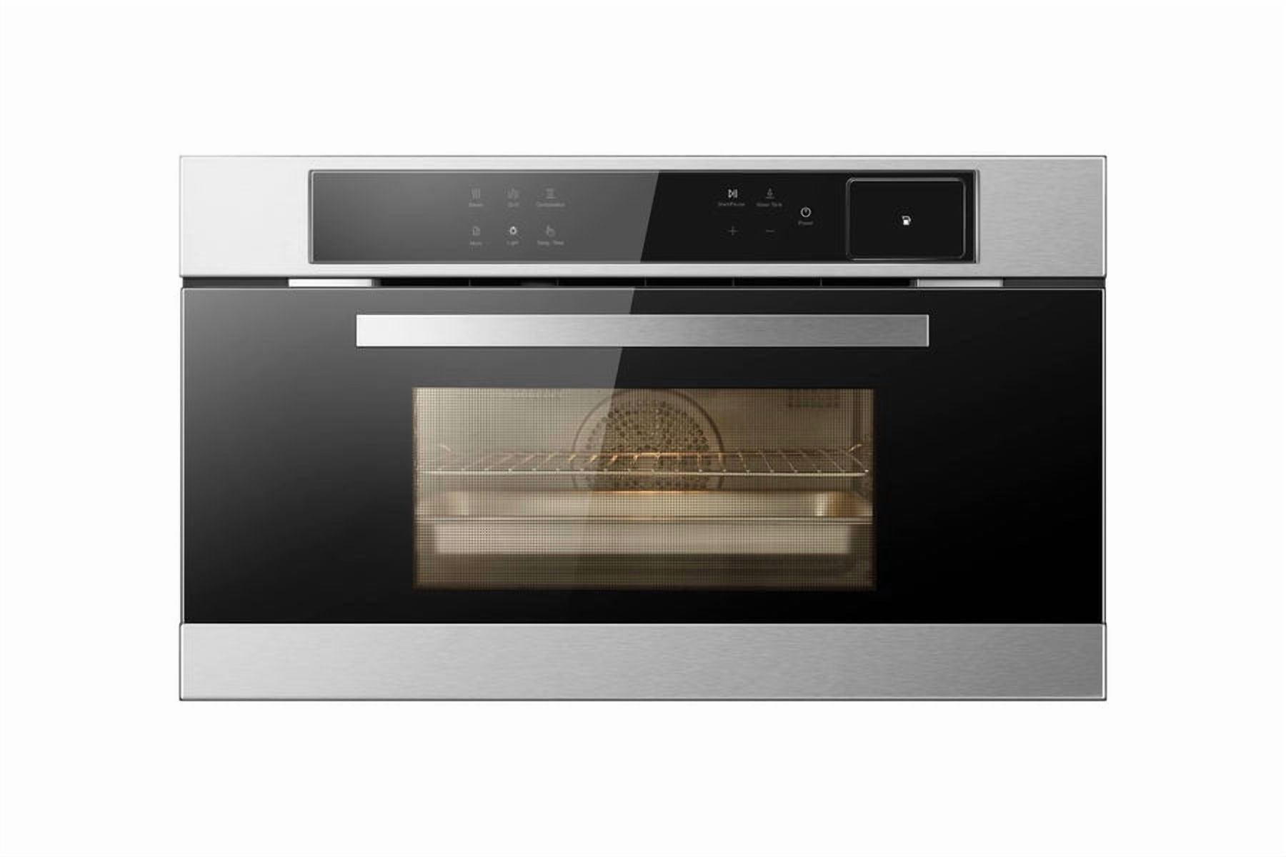 ROBAM ROBAM-CQ762S 30-Inch Stainless Steel Built-In Convection Wall Oven with Air Fry and Steam Cooking