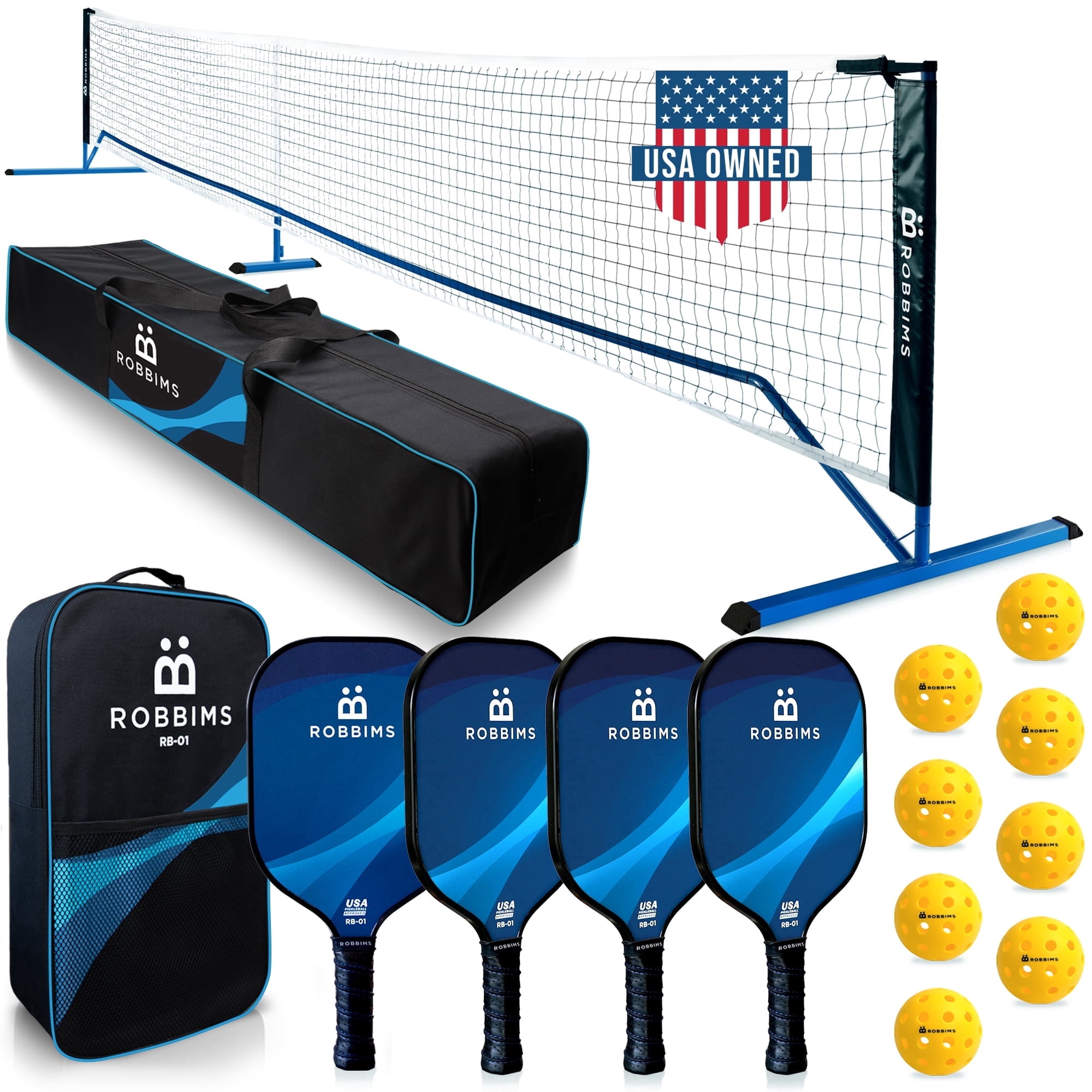 PIBA Sports Pickleball Set - Alles für dein Pickleball-Erlebnis