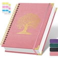 College Rule Paper Pattern Robcurse A4 Spiral Journal Notebook, 8.5