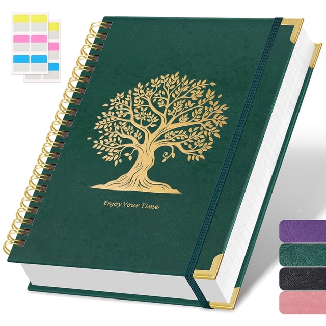 ROBCURSE A4 Spiral Journal Notebook, 8.5