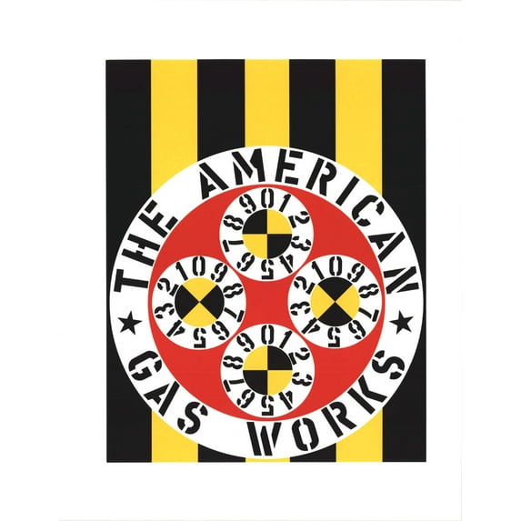 ROBERT INDIANA The American Gas Works, 1997
