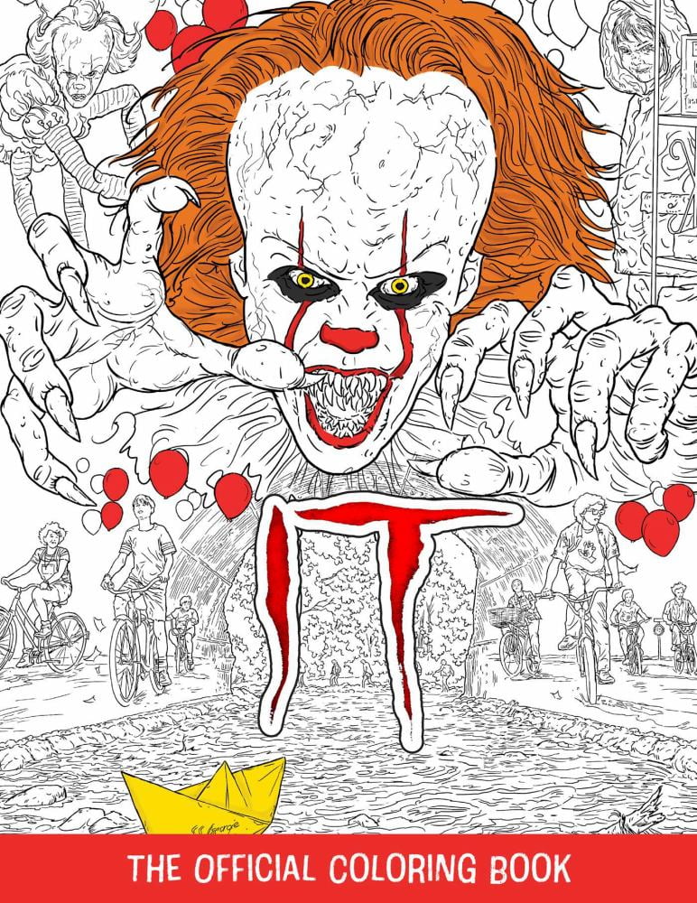 ROBERT LADA: IT: the Official Coloring Book, 64 pages (Paperback)