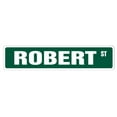 thumbnail image 1 of ROBERT Street Sign Childrens Name Room Sign | Indoor/Outdoor |  30" Wide, 1 of 5