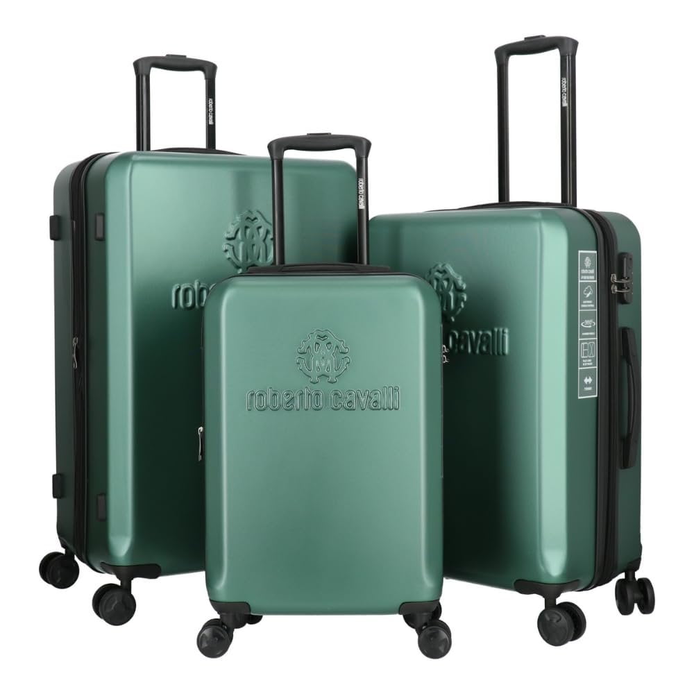 Roberto Cavalli 3 Piece Luggage Set with Expandable Hard Shell & 8 Spinner Wheels main image 0