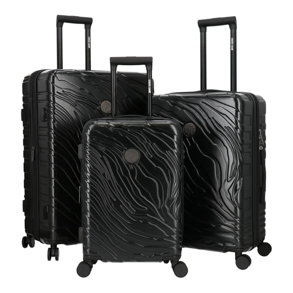 Roberto Cavalli 3 Piece Luggage Set with Expandable Hard Shell & 8 Spinner Wheels main image 1