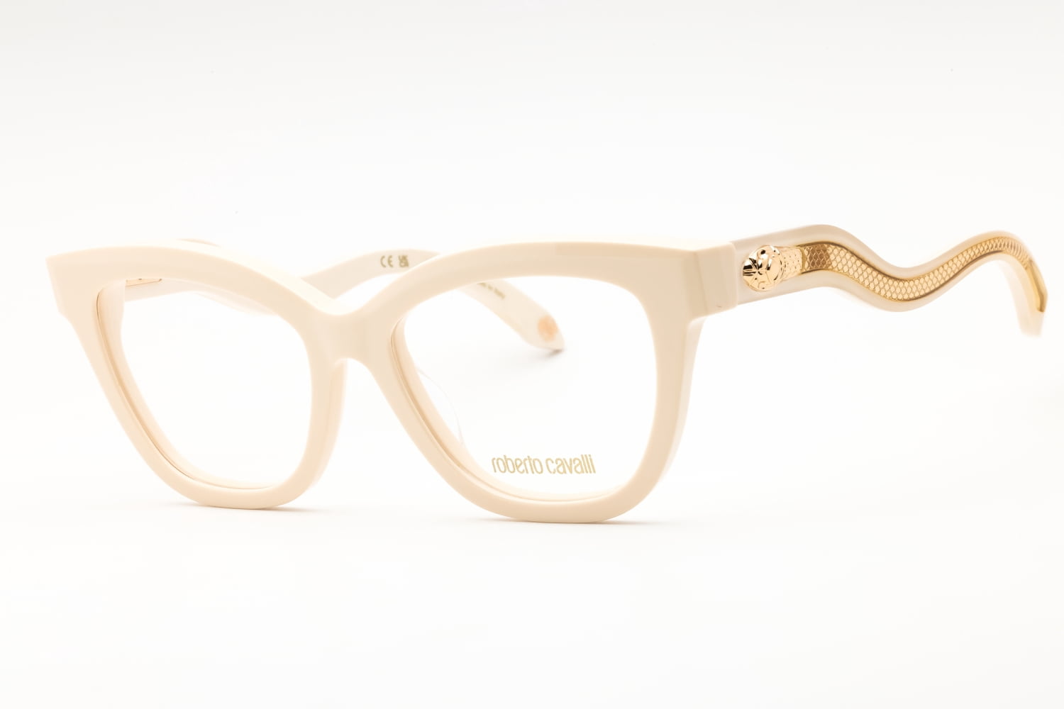 Roberto Cavalli VRC026M Eyeglasses White Acetate Rectangular Amazon.com: Roberto Cavalli Sunglasses VRC 026 M Black -0700  main image 3