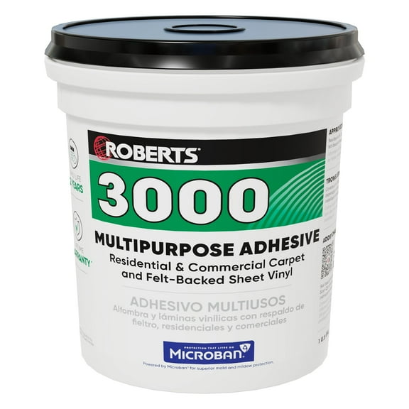 ROBERTS 1 Gallon Adhesive for Carpet & Felt-Backed Sheet Vinyl