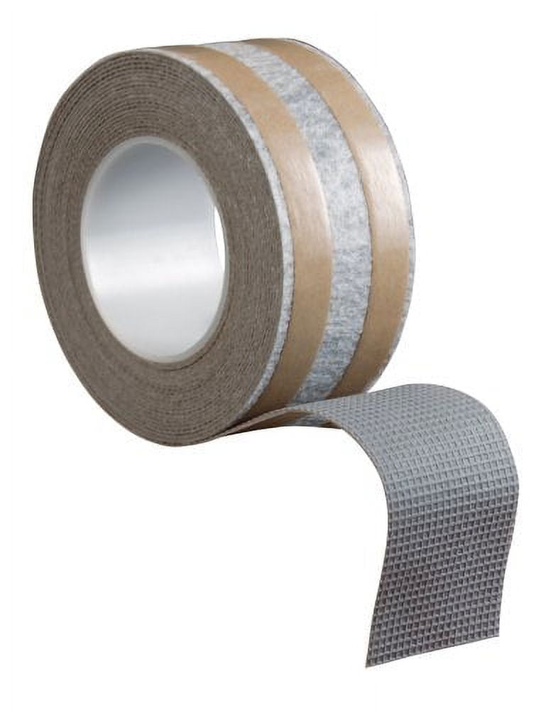 ROBERTS 50-580 Roll of Indoor Traction Anti-Slip Gripper Rug Strip Tape for  Small Rugs, 2-1/2” x 25 ft
