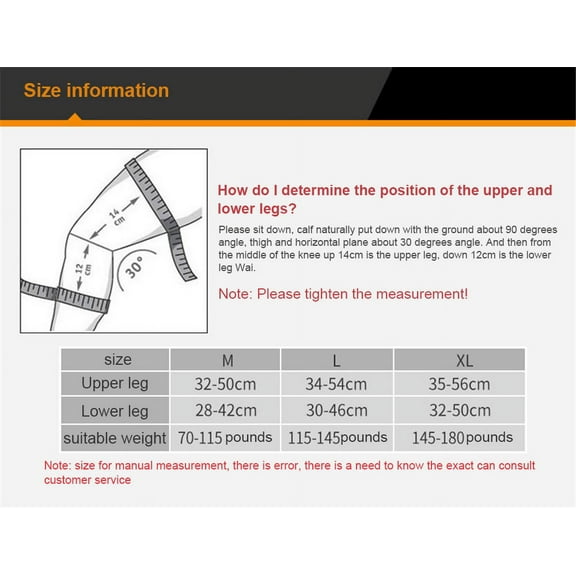 ROBESBON Knee Support Elastic Sports Leg Gear for and Joint Stability