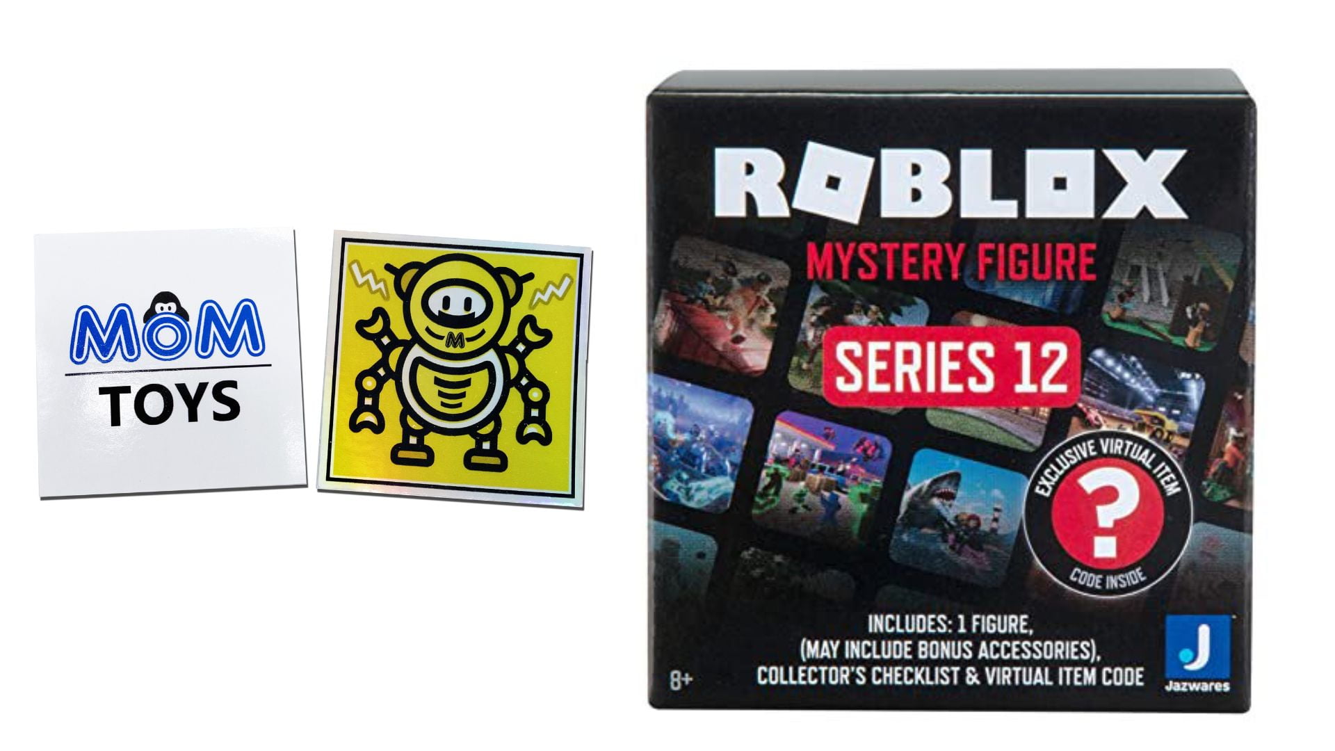 Roblox Multi series Virtual Item Code Sent via Message Pick A Code. (1 Item)