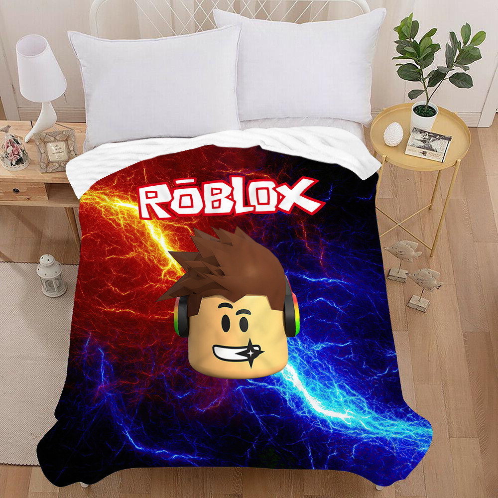 ROBLOX Double Layer Flannel Blanket Nap Blanket