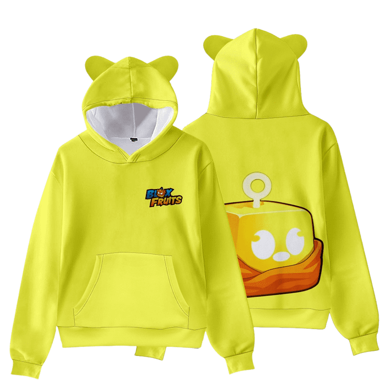 ROBLOX GAME HOODIE WITH EARS Teen Adult Fashion Casual Pullover