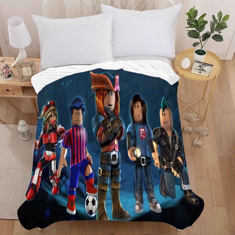 ROBLOX double layer blanket flannel blanket nap blanket lazy blanket