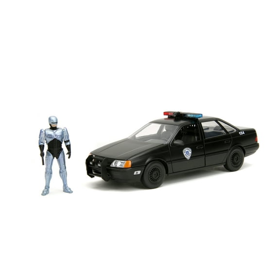 Robocop 35th Anniversary OCP Ford Taurus 1:24 Die-Cast Model with 2.75" Figure