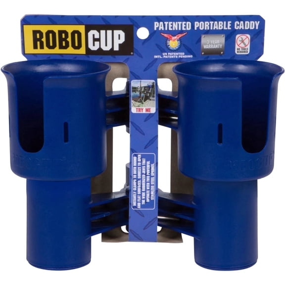 ROBOCUP Best Cup Holder for Drinks, Fishing Rod/Pole, Boat, Beach Chair, Golf Cart, Wagon