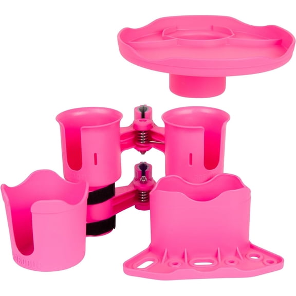 ROBOCUP Hot Pink EZ-Spring Ultimate Bundle: Includes 1 Hot Pink EZ-Spring RoboCup, 1 Hot Pink Plate, 1 Hot Pink Plus and 1 Hot Pink Holster