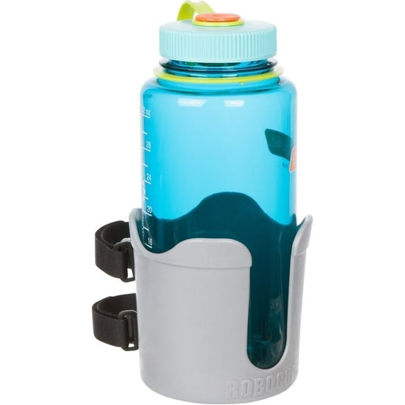 ROBOCUP Plus XL Extension Cup Holder - Large Drink Capacity for Boats, Golf Carts, Walkers-Gray Made in USA
