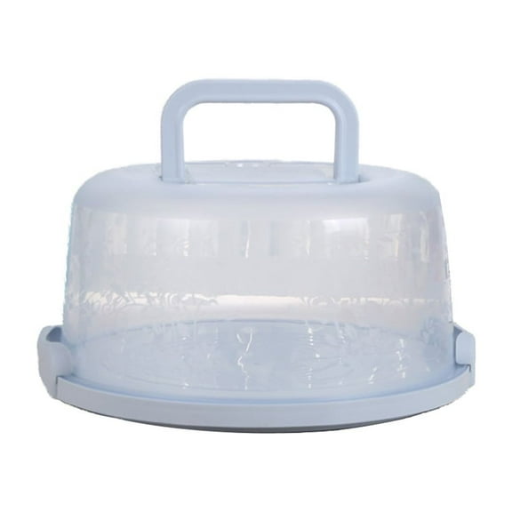 ROBOT-GXG Cake Carrier with Handle - Cake Crrier Container - Cake and Cupcake Muffin Carrier - Portable Round Cake Carrier with Handle Cake Holder Container for Bundt Cake Pie Cheesecake