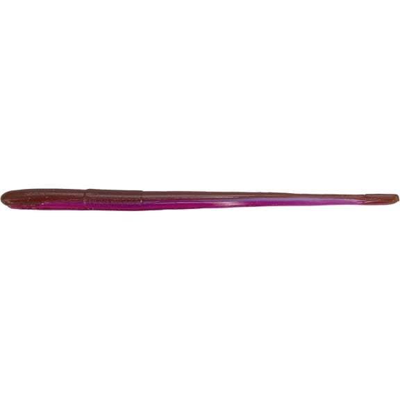 ROBOWORM 4.5" STRAIGHT TAIL WORM - OXBLOOD RED DAWN 10PK