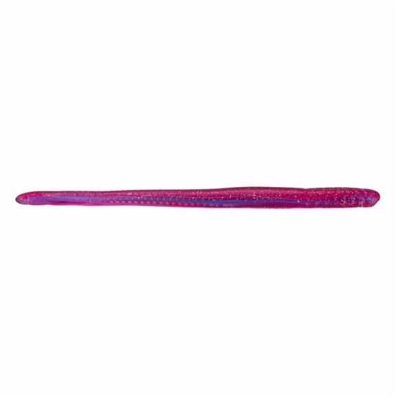ROBOWORM 6" FAT WORM - MORNING DAWN SILVER FLAKE