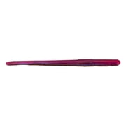 ROBOWORM 6" STRAIGHT TAIL WORM - OXBLOOD RED DAWN