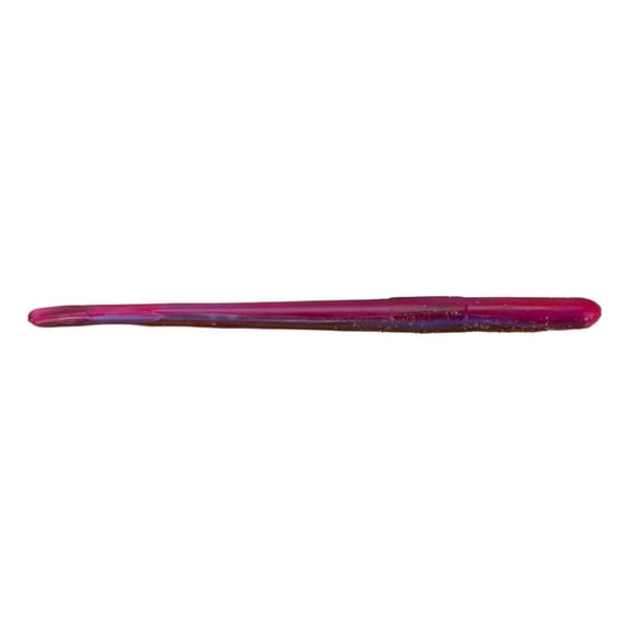 ROBOWORM 6" STRAIGHT TAIL WORM - OXBLOOD RED DAWN