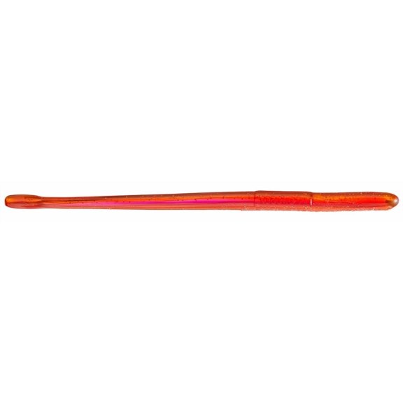 ROBOWORM 7" STRAIGHT TAIL WORM / 8 PACK / FUEGO