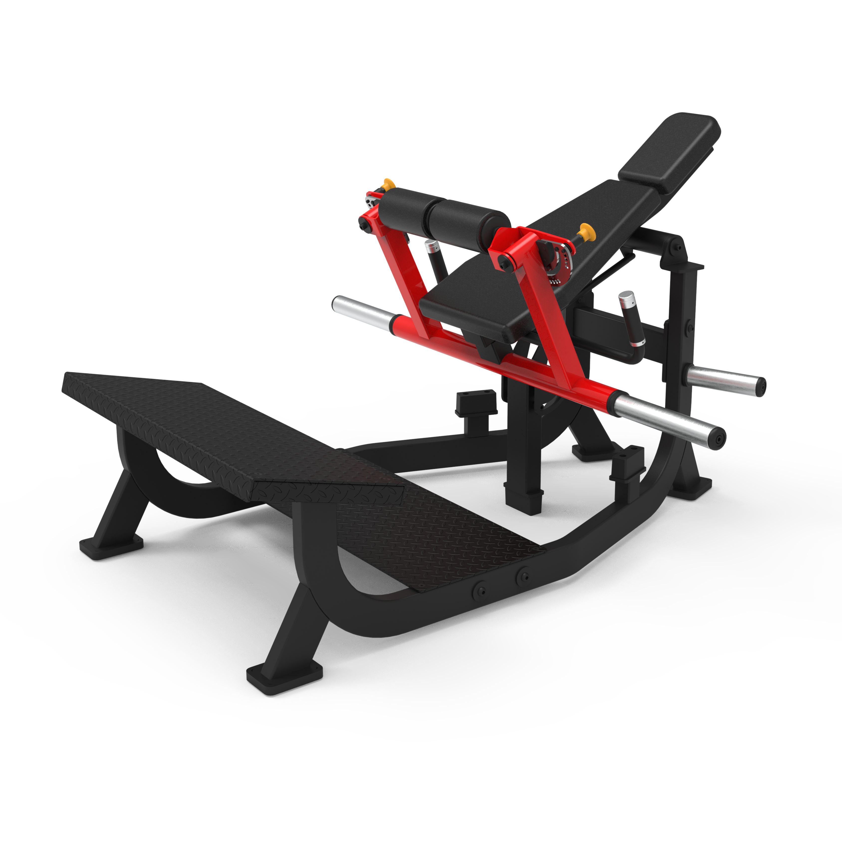ROBUSTFIT Commercial Glute Bridge Machine, Heavy Duty PlateLoaded Hip