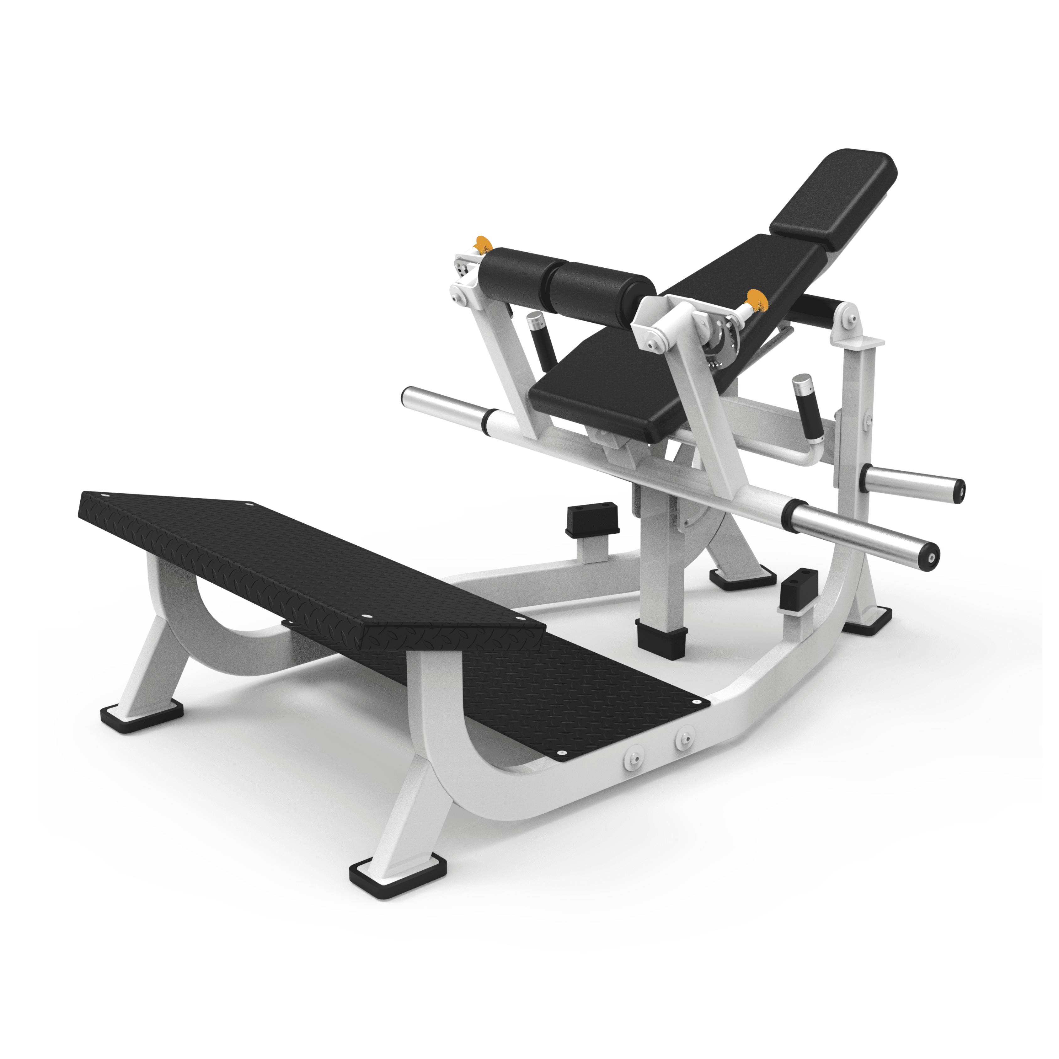 ROBUSTFIT Commercial Glute Bridge Machine, Heavy Duty PlateLoaded Hip