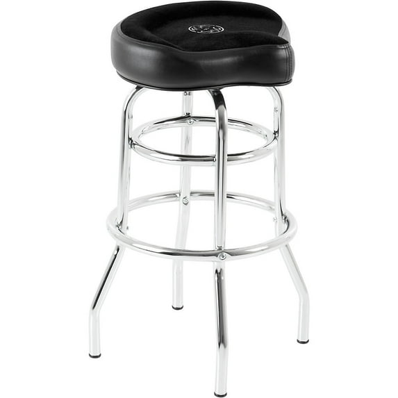 ROC-N-SOC Tower Saddle Seat Stool Black Tall