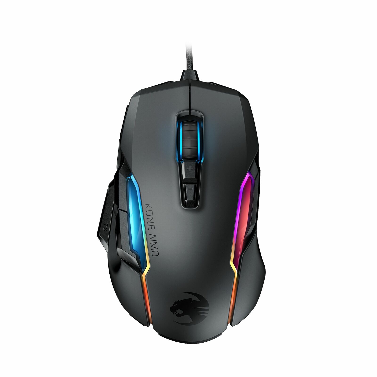 ROCCAT ROC-11-820-BK Kone AIMO Remastered RGBA Smart Customization Gaming Mouse - Black - image 1 of 6
